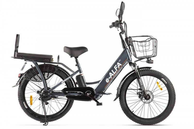 Электровелосипед GREEN CITY e-ALFA Fat Электровелосипед GREEN CITY e-ALFA Fat