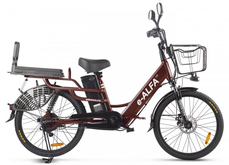 Электровелосипед Green City e-ALFA LUX Электровелосипед Green City e-ALFA LUX